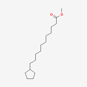 Cyclopentaneundecanoic acid, methyl ester