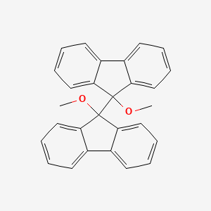 9,9'-Bi-9H-fluorene, 9,9'-dimethoxy-