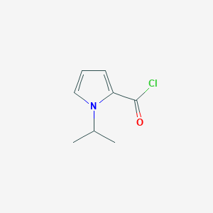 molecular formula C8H10ClNO B13968793 1-isopropyl-1H-pyrrole-2-carbonyl chloride 