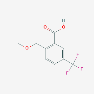 2-(Methoxymethyl)-5-(trifluoromethyl)benzoic acid