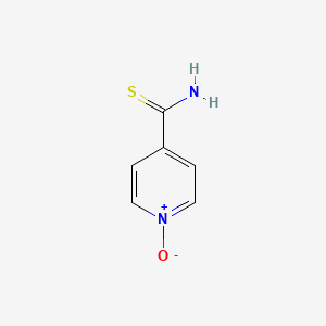 Isonicotinamide, thio-, 1-oxide