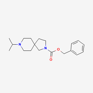 Benzyl 8-isopropyl-2,8-diazaspiro[4.5]decane-2-carboxylate