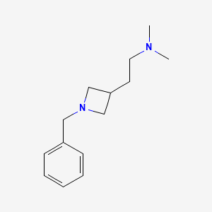 2-(1-benzylazetidin-3-yl)-N,N-dimethylethanamine