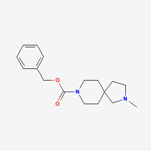 Benzyl 2-methyl-2,8-diazaspiro[4.5]decane-8-carboxylate