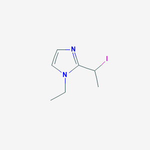 1-ethyl-2-(1-iodoethyl)-1H-imidazole