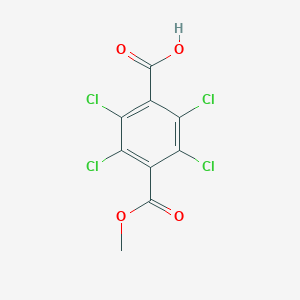 molecular formula C9H4Cl4O4 B139690 单甲基四氯对苯二甲酸酯 CAS No. 887-54-7