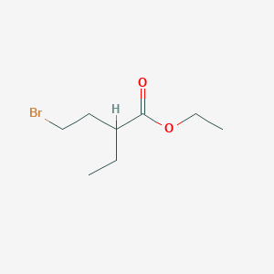 molecular formula C8H15BrO2 B13969213 Ethyl 4-bromo-2-ethylbutanoate 