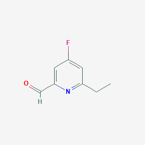 2-Pyridinecarboxaldehyde, 6-ethyl-4-fluoro-