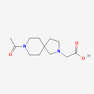 2-(8-Acetyl-2,8-diazaspiro[4.5]decan-2-yl)acetic acid