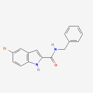 N-benzyl-5-bromo-1H-indole-2-carboxamide