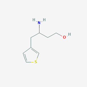 3-Amino-4-(thiophen-3-yl)butan-1-ol