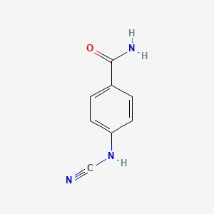 4-(Cyanoamino)benzamide