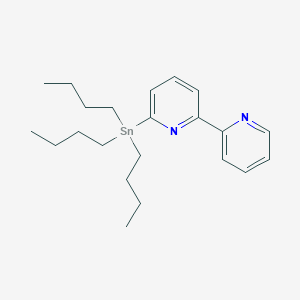 molecular formula C22H34N2Sn B13969685 6-Tributylstannyl-2,2'-bipyridine 