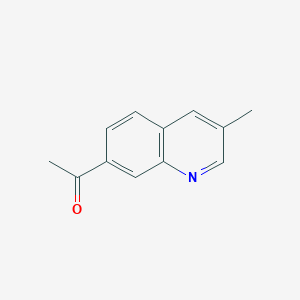 1-(3-Methylquinolin-7-YL)ethan-1-one