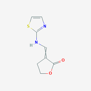 3-[(1,3-Thiazol-2-ylamino)methylidene]oxolan-2-one