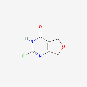 2-Chloro-5,7-dihydrofuro[3,4-D]pyrimidin-4(3H)-one