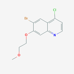 6-Bromo-4-chloro-7-(2-methoxyethoxy)quinoline