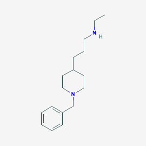 3-(1-benzylpiperidin-4-yl)-N-ethylpropan-1-amine