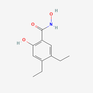 4,5-diethyl-N,2-dihydroxybenzamide