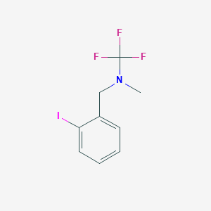 1,1,1-trifluoro-N-(2-iodobenzyl)-N-methylmethanamine