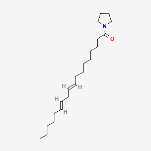 Pyrrolidine, 1-(1-oxo-9,12-octadecadienyl)-