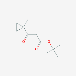 t-Butyl 3-(1-methylcyclopropyl)-3-oxopropionate