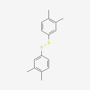 molecular formula C16H18S2 B13969957 Disulfide, bis(3,4-dimethylphenyl) CAS No. 64346-07-2