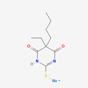 Barbituric acid, 5-butyl-5-ethyl-2-thio-, sodium salt