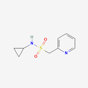 N-cyclopropyl-1-(pyridin-2-yl)methanesulfonamide