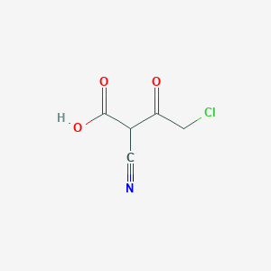 Gamma-chloro-alpha-cyano-acetoacetic acid