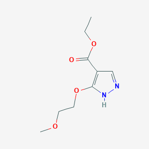 Ethyl 3-(2-methoxyethoxy)-1H-pyrazole-4-carboxylate