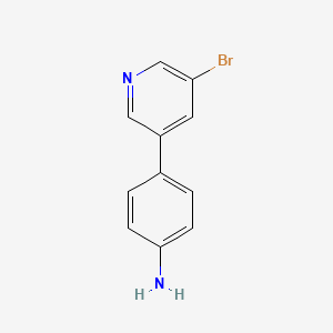 4-(5-Bromopyridin-3-yl)aniline