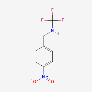 1,1,1-trifluoro-N-(4-nitrobenzyl)methanamine