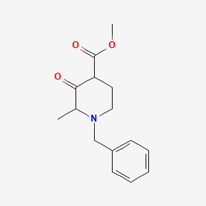 Methyl 1-benzyl-2-methyl-3-oxopiperidine-4-carboxylate