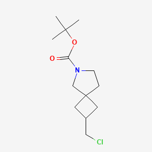 tert-Butyl 2-(chloromethyl)-6-azaspiro[3.4]octane-6-carboxylate