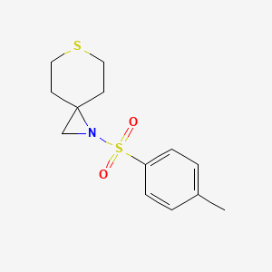 molecular formula C13H17NO2S2 B1397052 2-(P-Tolylsulfonyl)-6-thia-2-azaspiro[2.5]octane CAS No. 1207754-86-6