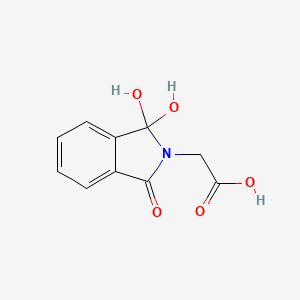 (1,1-Dihydroxy-3-oxo-1,3-dihydro-2H-isoindol-2-yl)acetic acid