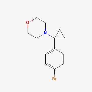 4-(1-(4-Bromophenyl)cyclopropyl)morpholine