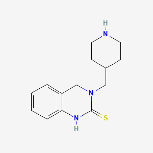 3-(piperidin-4-ylmethyl)-3,4-dihydroquinazoline-2(1H)-thione