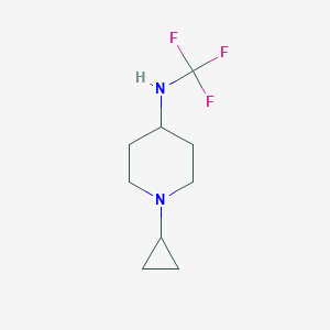 1-cyclopropyl-N-(trifluoromethyl)piperidin-4-amine