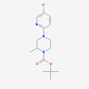 tert-Butyl 4-(5-bromopyridin-2-yl)-2-methylpiperazine-1-carboxylate