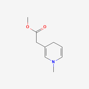 3-Pyridineacetic acid, 1,4-dihydro-1-methyl-, methyl ester