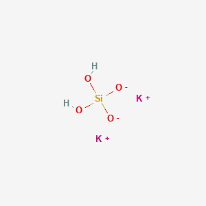 Dipotassium;dihydroxy(dioxido)silane