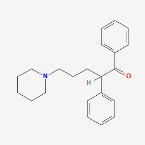 1,2-Diphenyl-5-(piperidin-1-yl)pentan-1-one