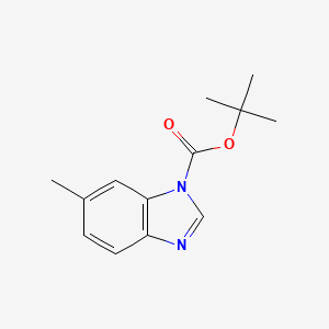 tert-Butyl 6-methyl-1H-benzo[d]imidazole-1-carboxylate