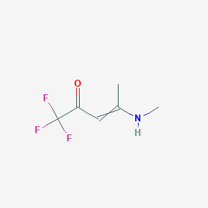 2-Penten-2-ol, 1,1,1-trifluoro-4-(methylimino)-