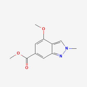 methyl 4-methoxy-2-methyl-2H-indazole-6-carboxylate