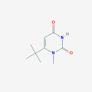 6-Tert-butyl-1-methyl-1,2,3,4-tetrahydropyrimidine-2,4-dione