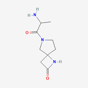 6-(2-Aminopropanoyl)-1,6-diazaspiro[3.4]octan-2-one