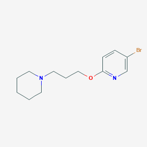 5-Bromo-2-(3-piperidin-1-yl-propoxy)-pyridine